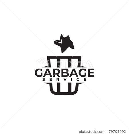 Garbage removal company logo design template Garbage removal company logo design template 79705992