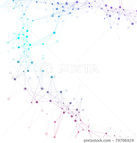 Structure molecule and communication. Dna, atom, neurons. Scientific molecule background for medicine, science, technology, chemistry, illustration Structure molecule and communication. Dna, atom, neurons. Scientific molecule background for medicine, science, technology, chemistry, illustration 79706929