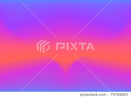 Abstract background with vibrant gradient from blue to orange with violet and pink. Vivid and fluid color mix. 79708065