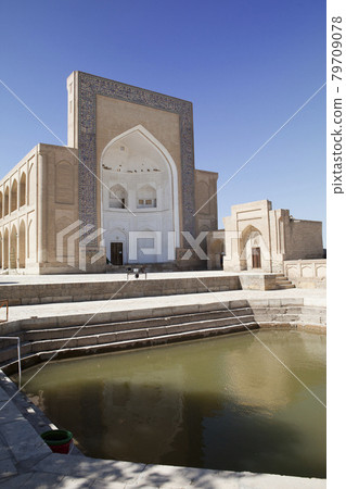 Chor-Bakr Necropolis: ancient graves of Juibar sheikhs, near Bukhara, Uzbekistan. 79709078