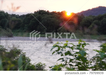 Sinking sun 79709939