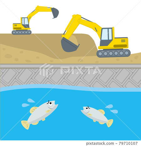 Seawall construction 79710107