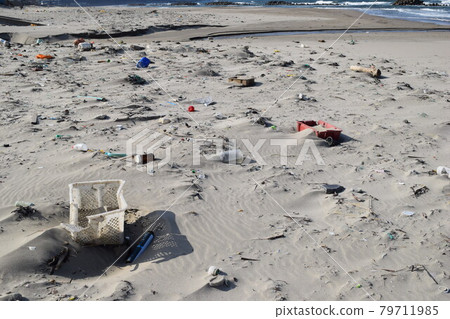 沿海殘骸 環境問題 垃圾問題 79711985