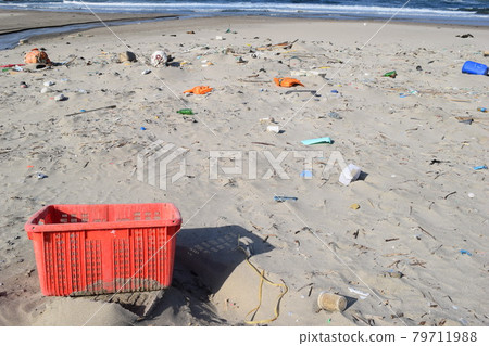 Coastal wreckage Environmental problems Garbage problems 79711988