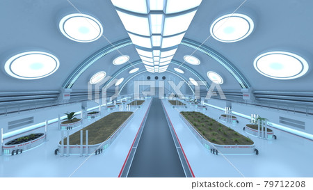  Futuristic building 79712208