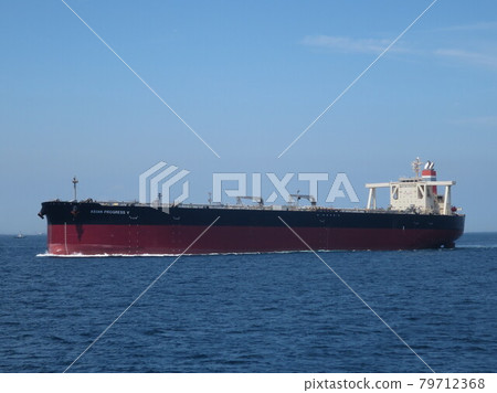 Crude oil tanker ASIANPROGRESSV, Tokyo Bay, Uraga Channel Crude oil tanker ASIANPROGRESSV, Tokyo Bay, Uraga Channel 79712368