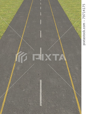 3DCG material images of cobblestones and roads 3DCG material images of cobblestones and roads 79714175