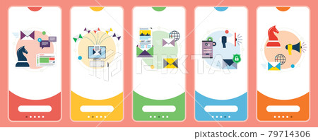 Strategy, communication, safety, marketing and business icons. Strategy, communication, safety, marketing and business icons. 79714306