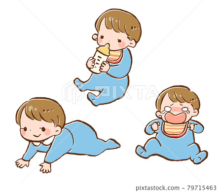 嬰兒插畫集 79715463