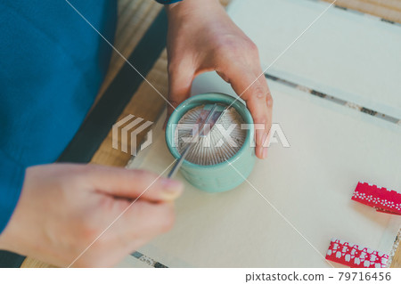 an incense burner, female, lady 79716456