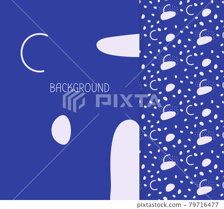 Banner art seamless pattern abstract shapes vector Banner art seamless pattern abstract shapes vector 79716477