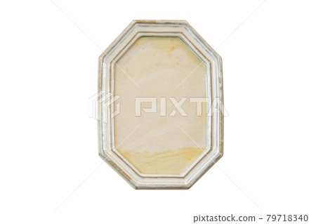 Hexagon frame isolated on white background Hexagon frame isolated on white background 79718340