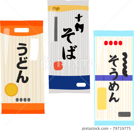 袋裝乾麵、烏龍麵、蕎麥麵、素麵 袋裝乾麵、烏龍麵、蕎麥麵、素麵 79719775