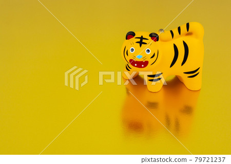 2022 Tiger Year New Year's Card Material Gold 2022 Tiger Year New Year's Card Material Gold 79721237