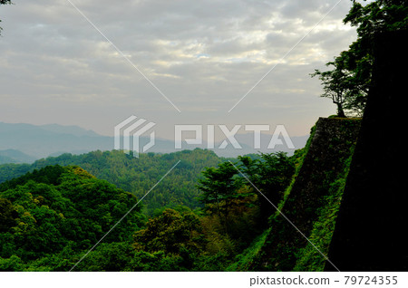 The impregnable castle "Oka Castle" surrounded by the scent of fresh green The impregnable castle "Oka Castle" surrounded by the scent of fresh green 79724355