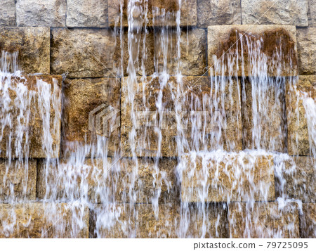 Artificial waterfall / background material Artificial waterfall / background material 79725095