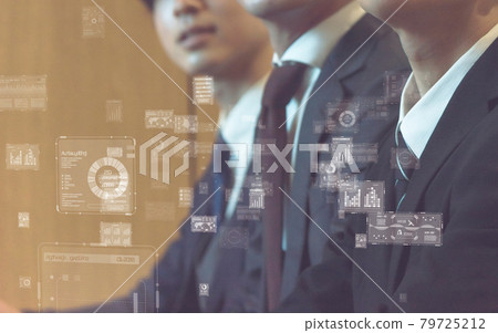 Suit style business person Suit style business person 79725212