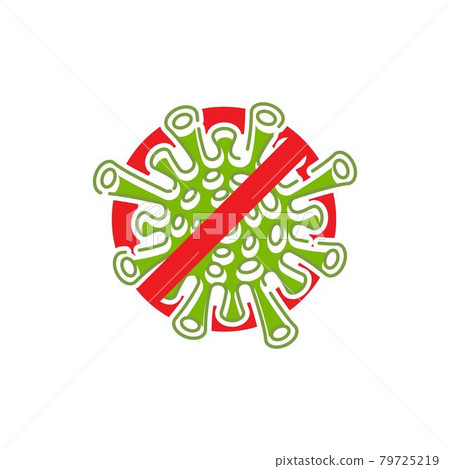 Virus vector illustration icon template design Virus vector illustration icon template design 79725219
