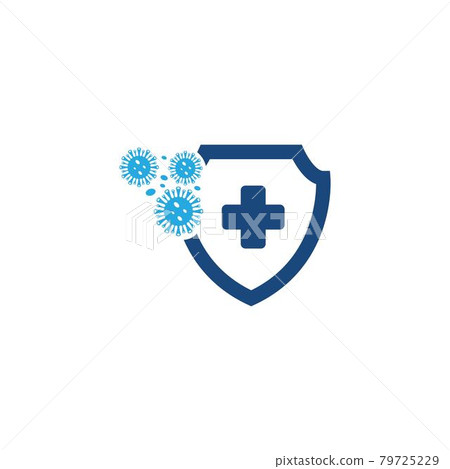 Virus vector illustration icon template design Virus vector illustration icon template design 79725229