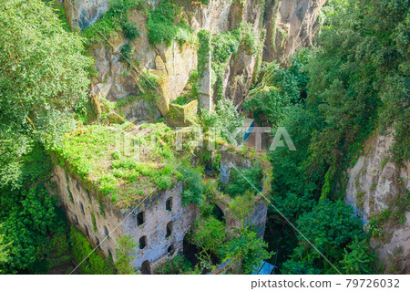 Aerial view of Sorrento city, Amalfi coast, Italy 79726032