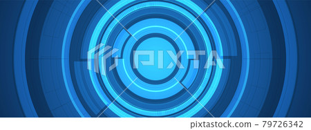 Abstract overlap circle digital background, smart lens technology with light effect Abstract overlap circle digital background, smart lens technology with light effect 79726342