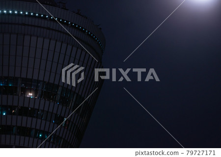 Supermoon total lunar eclipse, lunar eclipse, summer afternoon, partial lunar eclipse, astronomical phenomenon, sky, Tokyo Sky Tree sightseeing 79727171