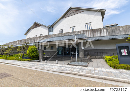 Fukui City History Museum in fine weather, Fukui City, Fukui Prefecture Fukui City History Museum in fine weather, Fukui City, Fukui Prefecture 79728117