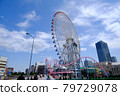 Cosmo clock and roller coaster 79729078
