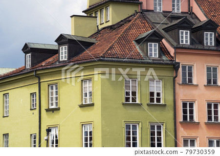 color buildings facades color buildings facades 79730359