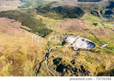 Granny's pass and Quarry in Country Donegal, Ireland 79730366