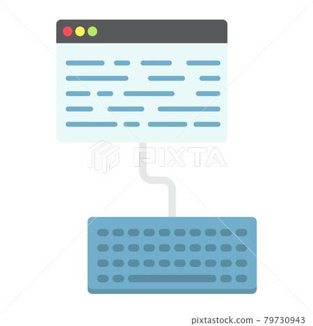 Copywriting flat icon, seo and development Copywriting flat icon, seo and development 79730943