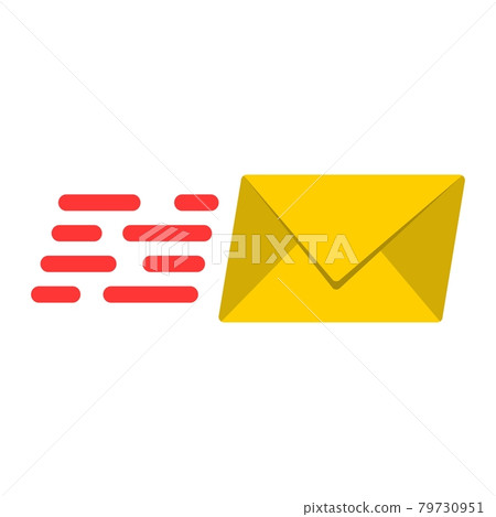 Email Marketing flat icon, seo and development 79730951