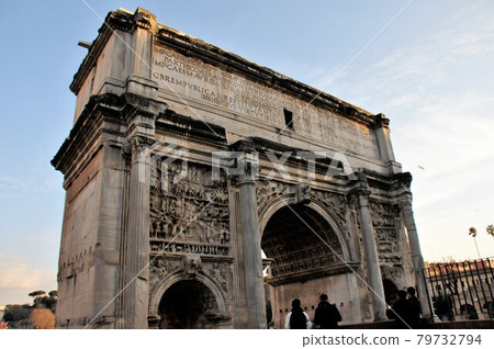 The Arc de Triomphe of Italy, Rome, Roman Forum and Severus 79732794