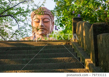 公園內的大佛珠樂園大佛<愛知縣東海市> 公園內的大佛珠樂園大佛<愛知縣東海市> 79733111