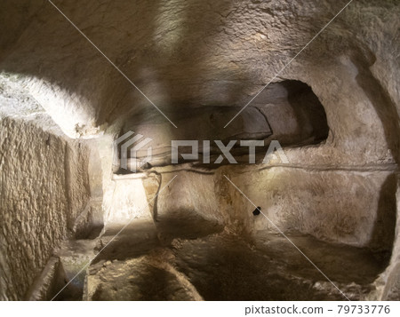 Palazzolo Acreide Latomie Stone Quarries old roman Tombs 79733776