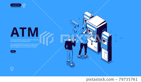 Automated teller machine, ATM terminal Automated teller machine, ATM terminal 79735761
