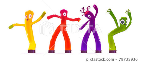 Dancing inflatable tube men, air dancers Dancing inflatable tube men, air dancers 79735936