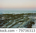 Rocks on sea in summer.This is photo shot by Film and Grain filter effect. 79736313