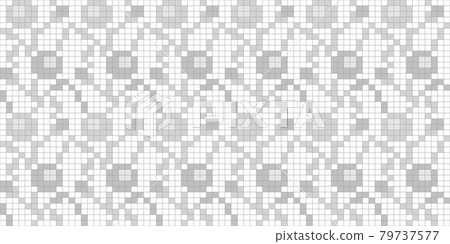 Organic pattern of pixel art - Stock Illustration [79737577] - PIXTA