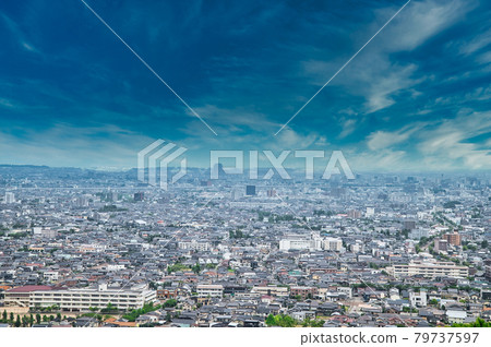 View of Kanazawa City, Ishikawa Prefecture 79737597