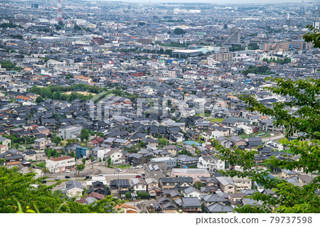 View of Nonoichi City, Ishikawa Prefecture 79737598