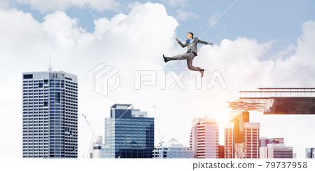 Problem and difficulties overcoming concept. Problem and difficulties overcoming concept. 79737958
