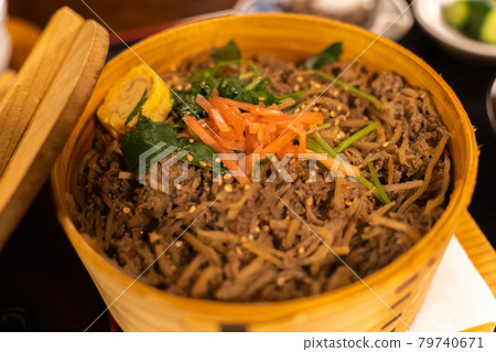 Fukushima Prefecture Aizuwakamatsu City's local cuisine "Wappameshi" Fukushima Prefecture Aizuwakamatsu City's local cuisine "Wappameshi" 79740671