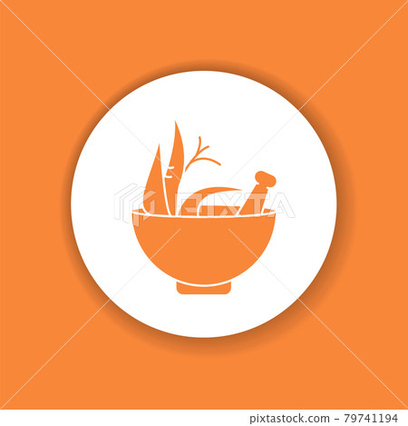 Ashwagandha bowl dry root medicinal herb glyph icon. Alternative medicine from asia. Sign for web page, mobile app, button Ashwagandha bowl dry root medicinal herb glyph icon. Alternative medicine from asia. Sign for web page, mobile app, button 79741194