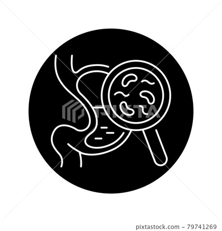 Dysbiosis olor line icon. Pictogram for web page, mobile app, promo. Dysbiosis olor line icon. Pictogram for web page, mobile app, promo. 79741269