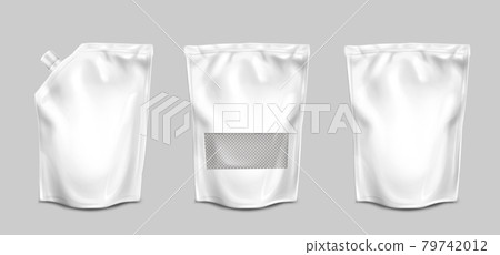 Doypack, pouch bags with transparent surface set Doypack, pouch bags with transparent surface set 79742012