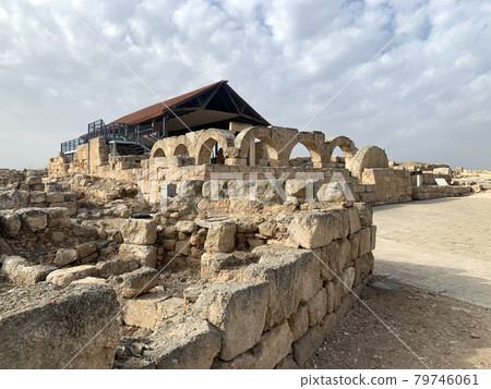 Ruins of the ancient Jewish settlement of Susiya in the Hebron Highlands Ruins of the ancient Jewish settlement of Susiya in the Hebron Highlands 79746061