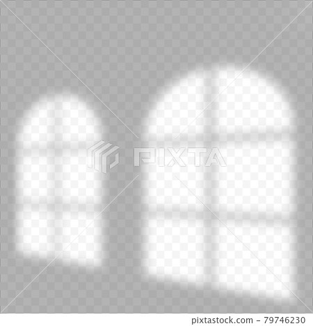 Shadow overlay effect. Soft light and shadows from window. 79746230