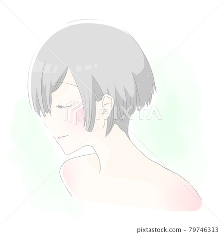 一個女人的簡介 動漫風格的短髮 79746313