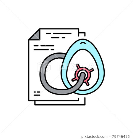 Anesthesiology color line icon. Pictogram for web page, mobile app 79746455